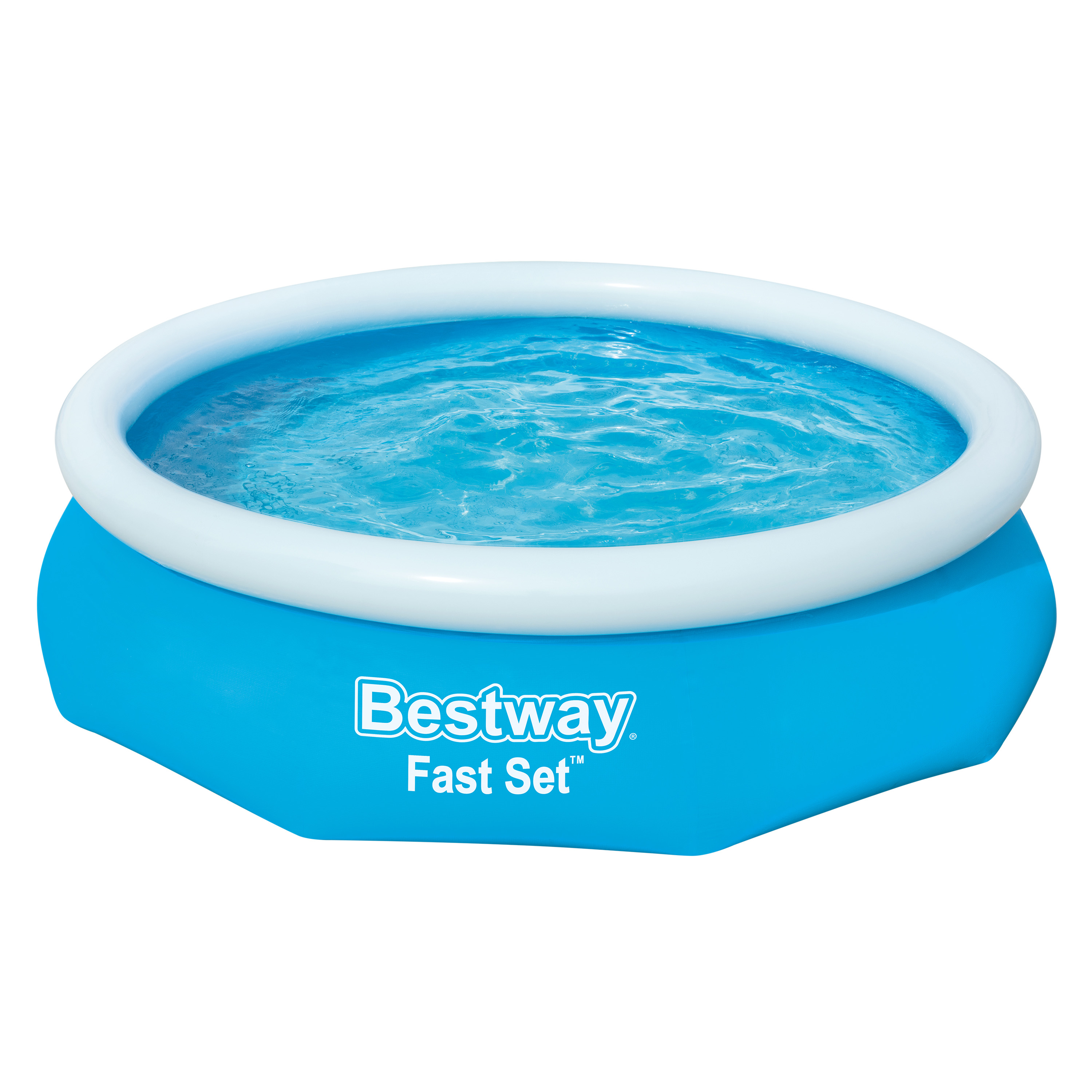 Bestway Fast Set pool on white