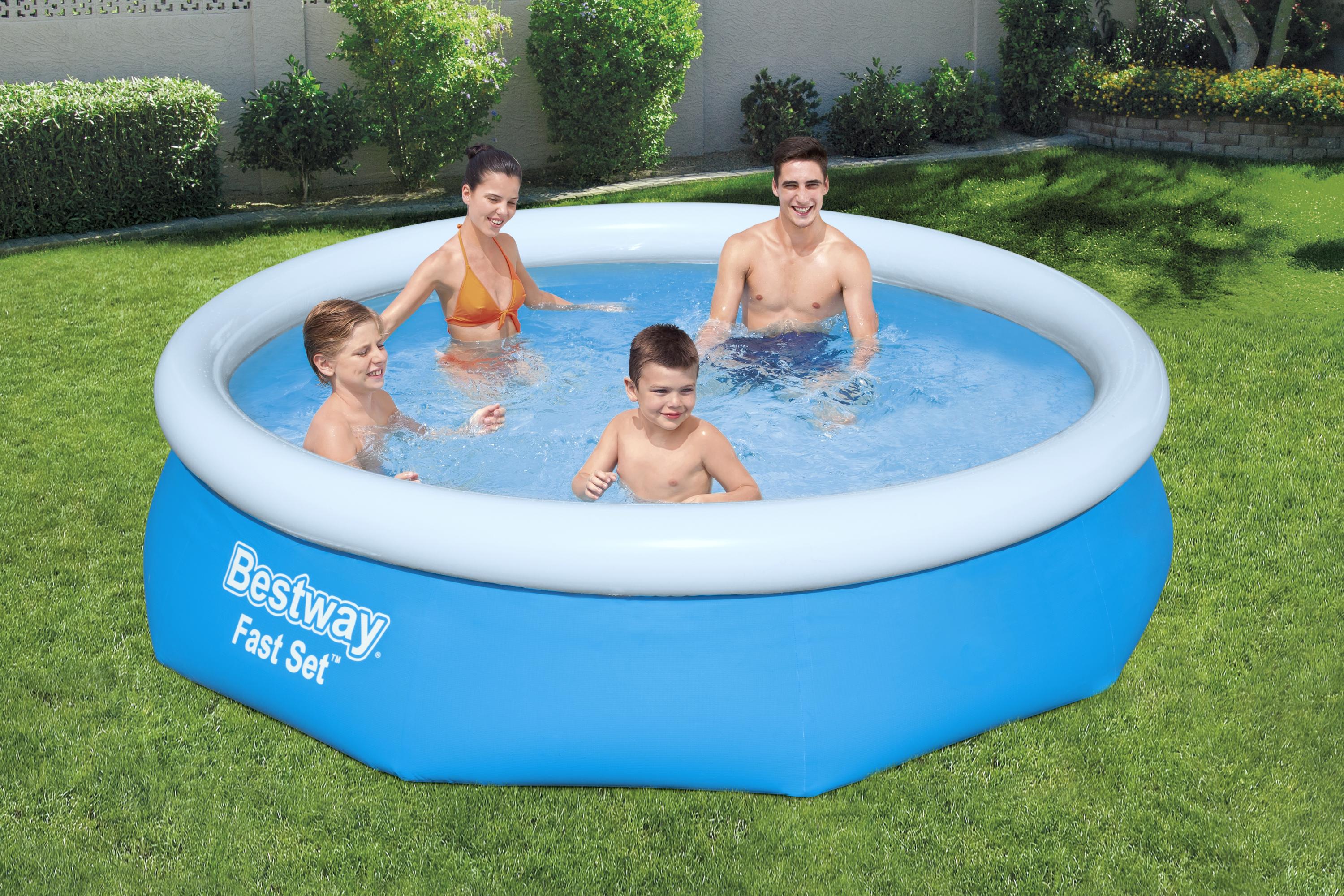 10ft family pool in the garden